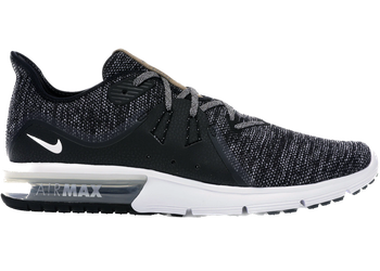 Nike Air Max Sequent 3 Black White-Dark Grey for sale