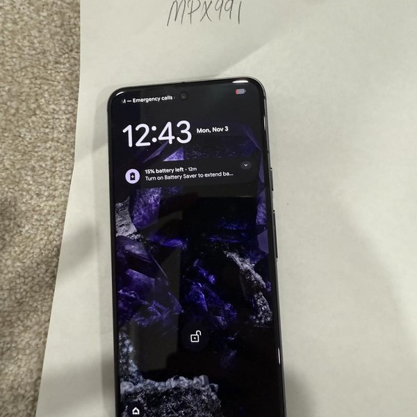 Google Pixel 8 - Verizon, 128 GB, Obsidian, 8 GB, GKWS6, mmWave 5G