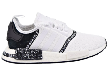 adidas NMD R1 White Black (GS) for sale
