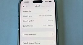 Good
													Apple iPhone 15 Pro Max - Unlocked, White, 256 GB, A2849, photo 1 of 13