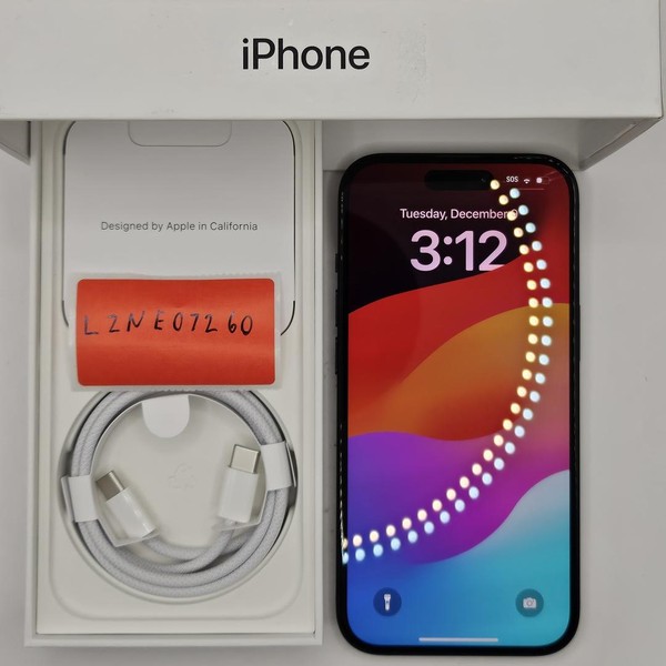 Apple iPhone 15 - Unlocked, 128 GB, Black, A2846