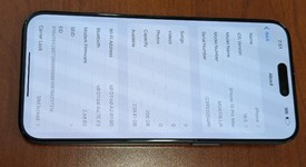 Good
													Apple iPhone 15 Pro Max - Verizon, Blue, 256 GB, A2849, photo 2 of 4