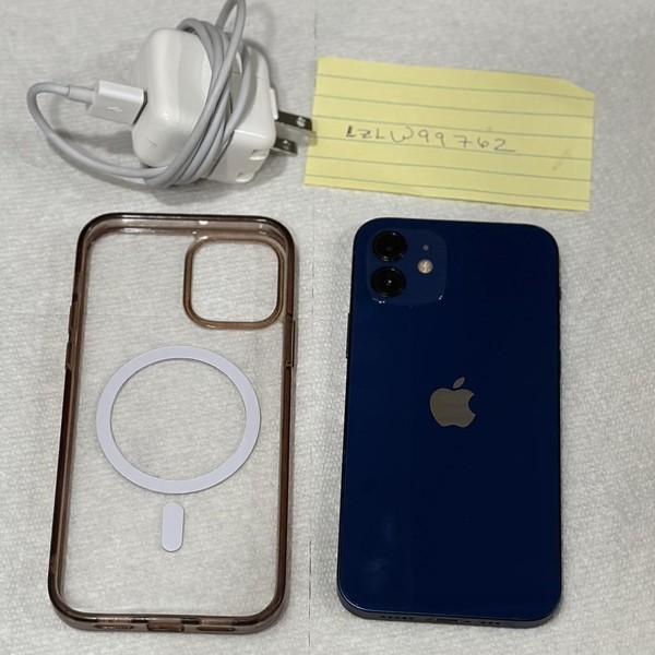Apple iPhone 12 - Unlocked, 64 GB, Blue, A2172