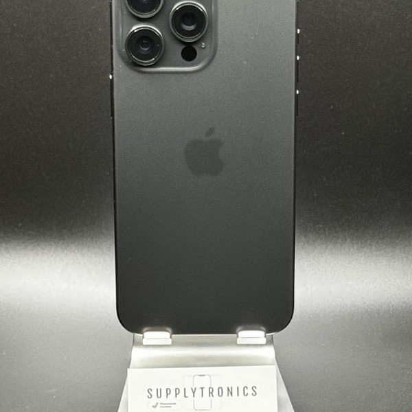 Apple iPhone 15 Pro Max - Unlocked, 256 GB, Black, A2849