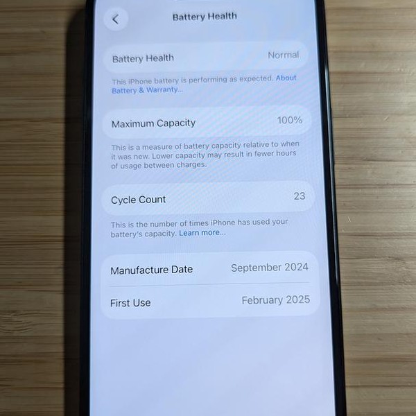 Apple iPhone 15 - Unlocked, 128 GB, Black, A2846