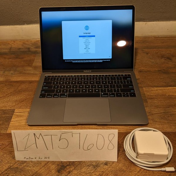 MacBook Air 2018 - 13 inch - 512 GB, Gray, 16 GB, Intel Core i5