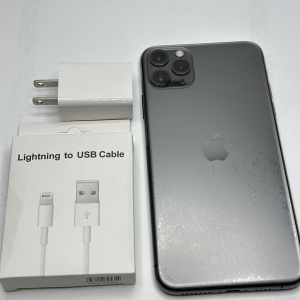 Apple iPhone 11 Pro Max - Unlocked, 256 GB, Gray, A2161