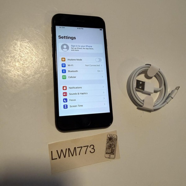 Apple iPhone SE 2nd Gen 2020 - Unlocked, 64 GB, Black, A2275