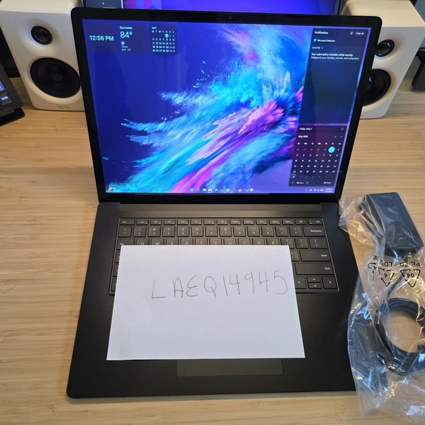 Microsoft Surface Laptop 4 - 512 GB, Black, 16 GB, AMD Ryzen 7, 15 inch