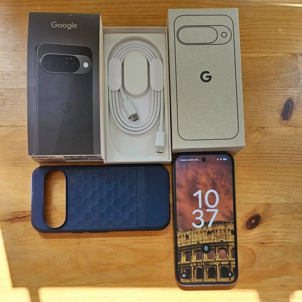 Google Pixel 10 - Unlocked, 256 GB, Obsidian, GLBW0