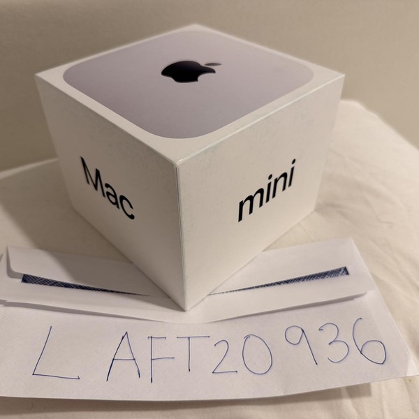 Mac Mini 2024 - 256 GB, 16 GB, Apple M4