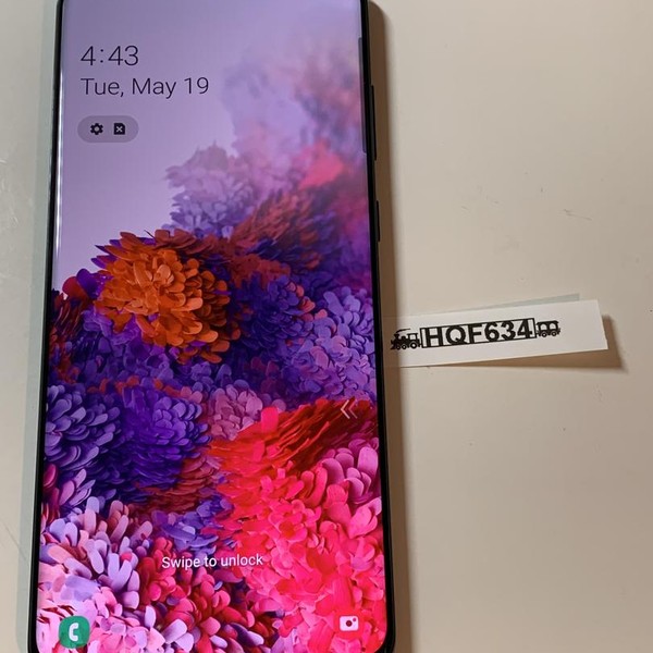 Samsung Galaxy S20 Plus 5G - Unlocked, 128 GB, Black, 12 GB, SM-G986U1