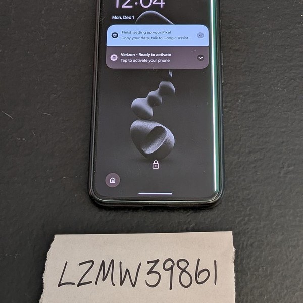 Google Pixel 5 - Verizon, 128 GB, Black, 8 GB, GD1YQ