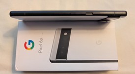 Good
													Google Pixel 6a - Unlocked, Chalk, 128 GB, 6 GB, GX7AS, photo 6 of 6