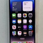 Good Apple iPhone 14 Pro - Unlocked, 128 GB, Silver, A2650