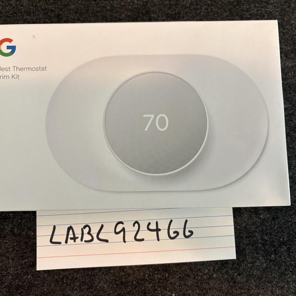 Nest Thermostat 4th Gen - Snow