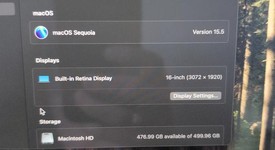 Good
													MacBook Pro 2019 - 16" - I7, Silver, 512 GB, 16 GB, photo 3 of 22