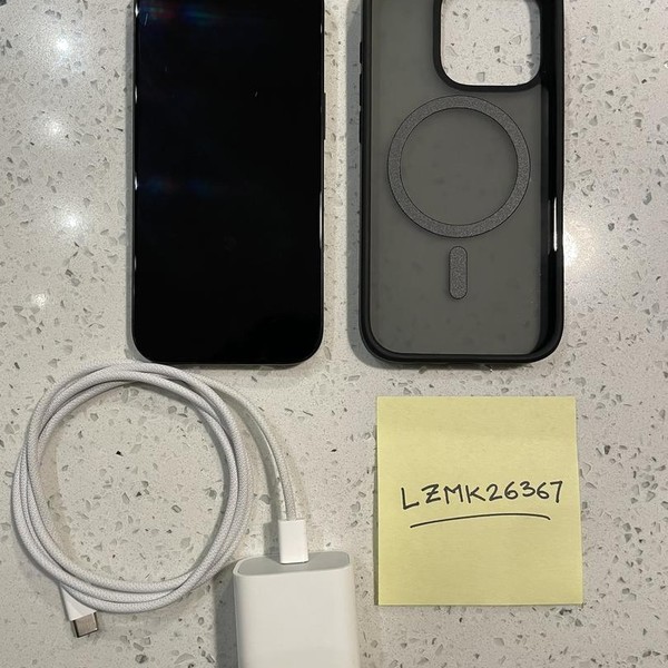 Apple iPhone 16 Pro - Unlocked, 128 GB, Black, A3083