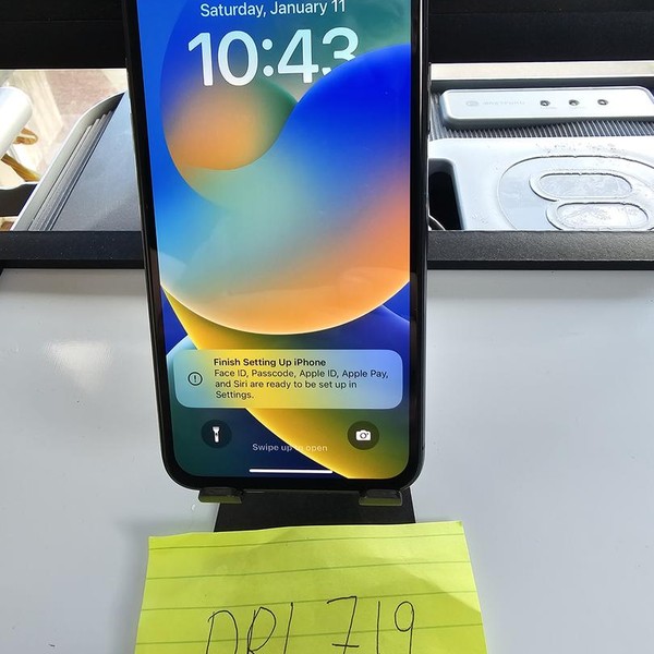 Apple iPhone X - Unlocked, 64 GB, Gray, A1865