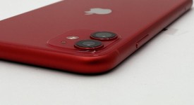 Fair
													Apple iPhone 11 - Unlocked, Red, 128 GB, A2111, photo 4 of 8