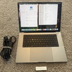 Good MacBook Pro 2021 - 16 inch - 1 TB, Gray, 32 GB, Apple M1 Max