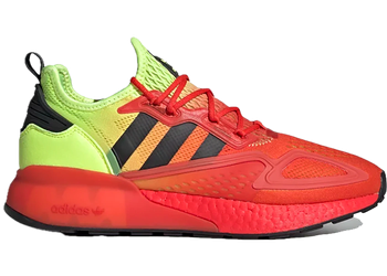 adidas ZX 2K Boost Solar Yellow Hi Res Red for sale