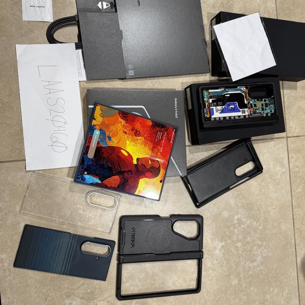 Samsung Galaxy Z Fold7 - Unlocked, 256 GB, Blue Shadow, 12 GB, SM-F966U1