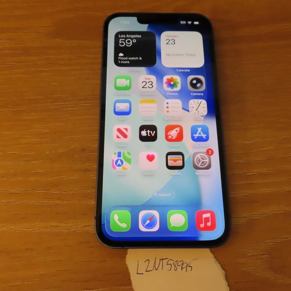 Apple iPhone 13 - Unlocked, 128 GB, Blue, A2482