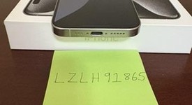 Good
													Apple iPhone 15 Pro - Unlocked, White, 128 GB, A2848, photo 5 of 7