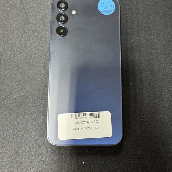Samsung Galaxy A15 5G - Unlocked, Black & Blue, 128 GB, 4 GB