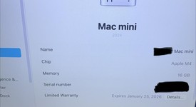 Mint
													Mac Mini 2024 - Apple M4, 256 GB, 16 GB, photo 3 of 8