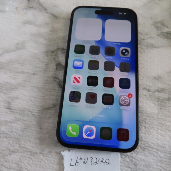Apple iPhone 15 - AT&T, 128 GB, Black, A2846
