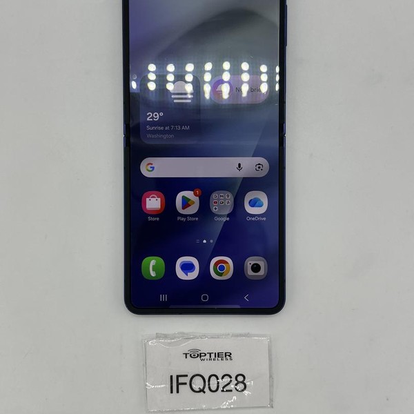 Samsung Galaxy Z Flip7 - T-Mobile, 256 GB, Blue Shadow, 12 GB, SM-F766U