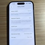 Good Apple iPhone 15 - Unlocked, 128 GB, Black, A2846