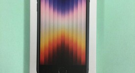 New
													Apple iPhone SE 3rd Gen 2022 - Verizon, Midnight, 64 GB, A2595, photo 1 of 3