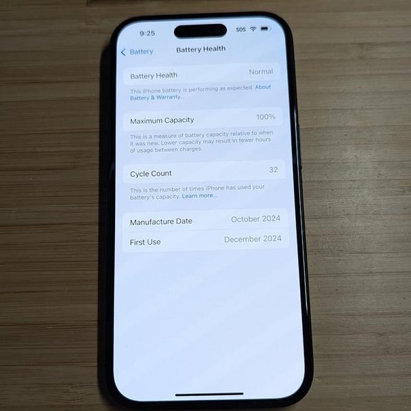 Apple iPhone 16 - Unlocked, 128 GB, Black, A3081