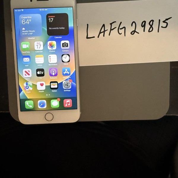 Apple iPhone 8 Plus - Unlocked, 64 GB, Silver, A1864