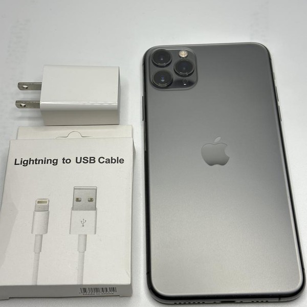 Apple iPhone 11 Pro Max - Unlocked, 64 GB, Gray, A2161