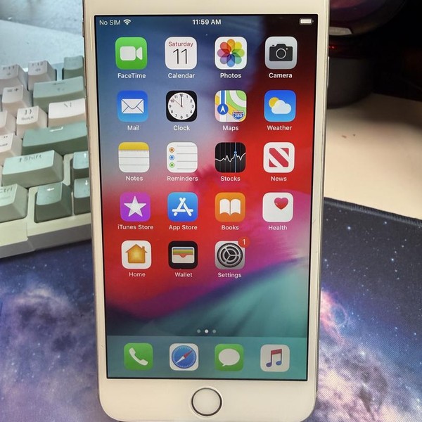 Apple iPhone 6 Plus - Unlocked, 16 GB, Silver, A1522