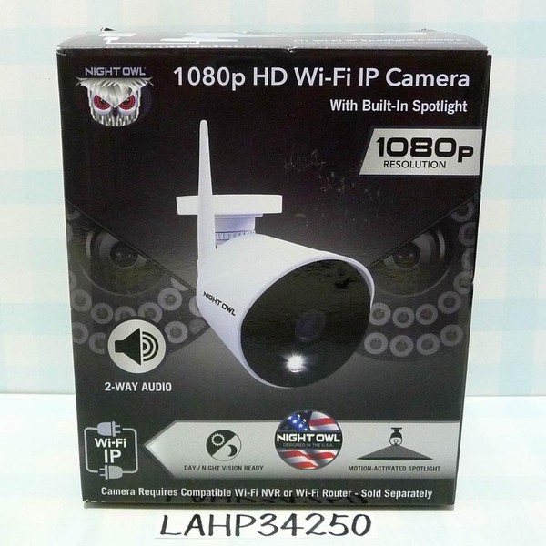 Night Owl Wi-Fi IP 1080p HD Spotlight Camera