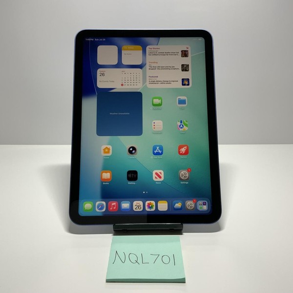 Apple iPad (10th Gen) - Wi-Fi, 64 GB, Blue, A2696