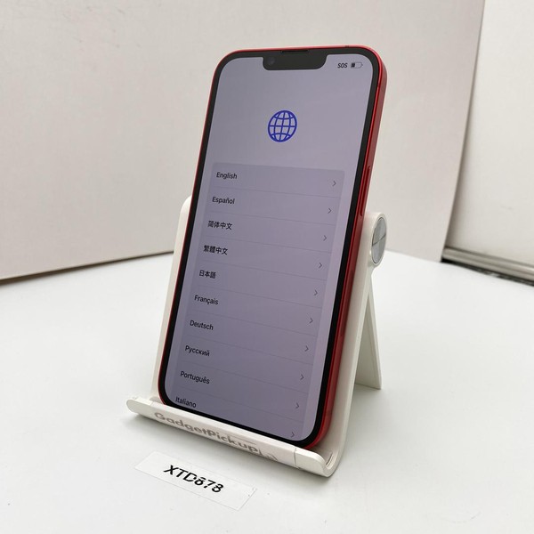 Apple iPhone 14 - Unlocked, 256 GB, Red, A2649