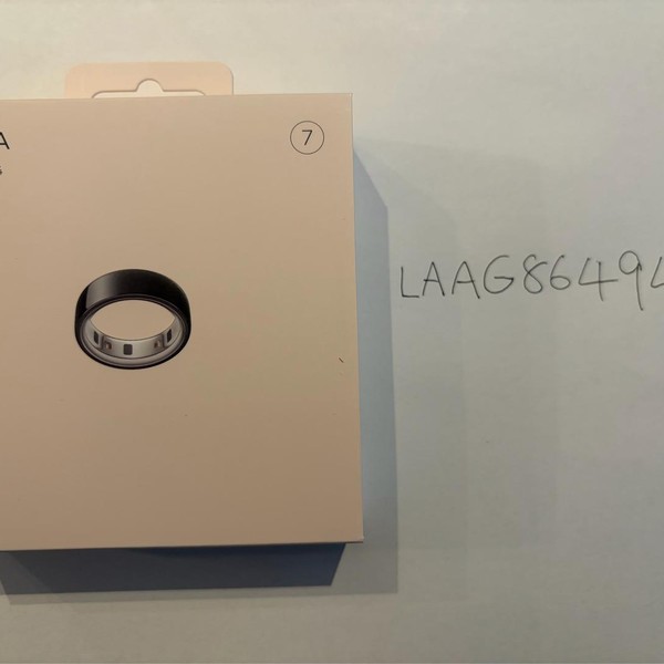 Oura Ring Gen 4 - Black, Size 7