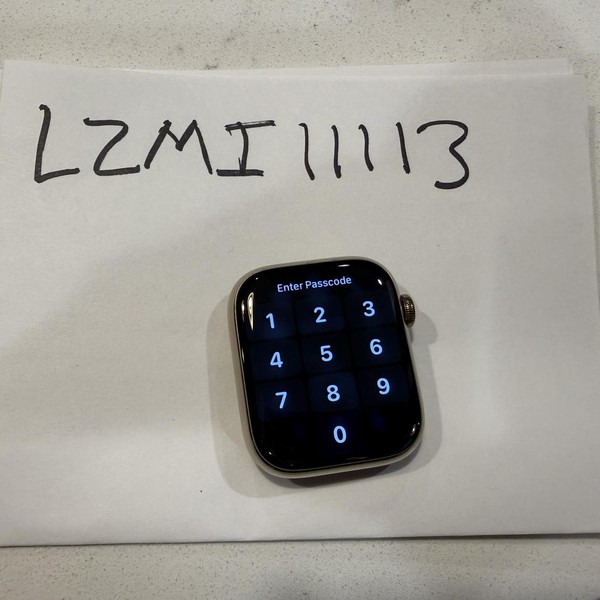 Apple Watch Series 8 45mm - Unlocked, Gold, A2774 - Cellular, Stainless