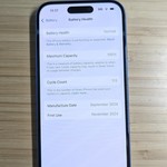 Good Apple iPhone 16 - Unlocked, 128 GB, Ultramarine, A3081