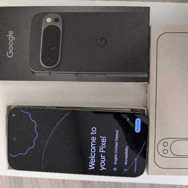 Google Pixel 9 Pro - Unlocked, 128 GB, Obsidian, 16 GB, GR83Y