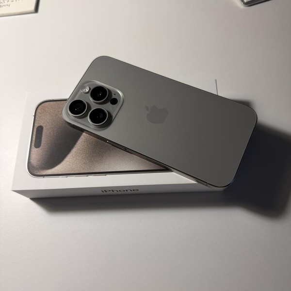 Apple iPhone 15 Pro - Unlocked, 128 GB, Natural, A2848