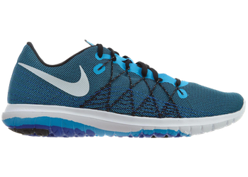 Nike Flex Fury 2 Blue Glow White-Black-Racer Blue for sale