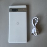 Good Google Pixel 7a - T-Mobile, 128 GB, Snow, 8 GB, GWKK3