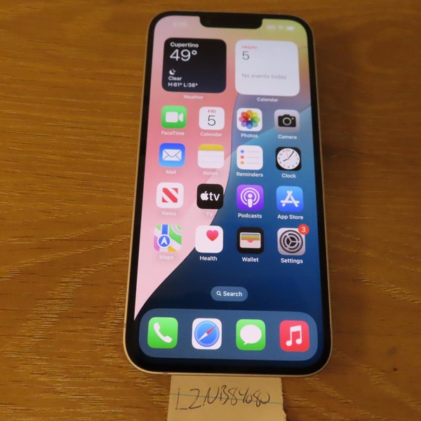 Apple iPhone 14 - Unlocked, 128 GB, Purple, A2649